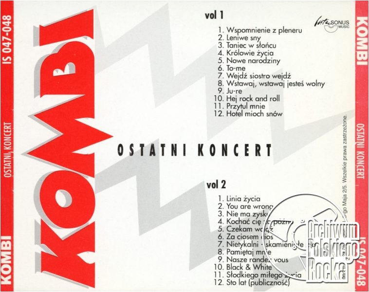 Kombi - Ostatni koncert