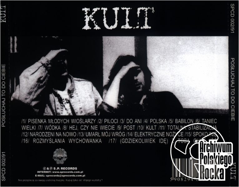 Kult - Posłuchaj to do ciebie