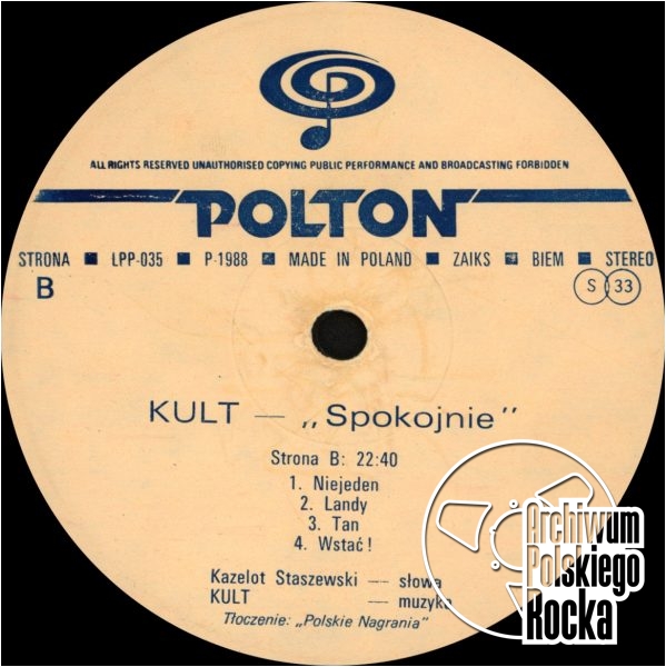 Kult - Spokojnie