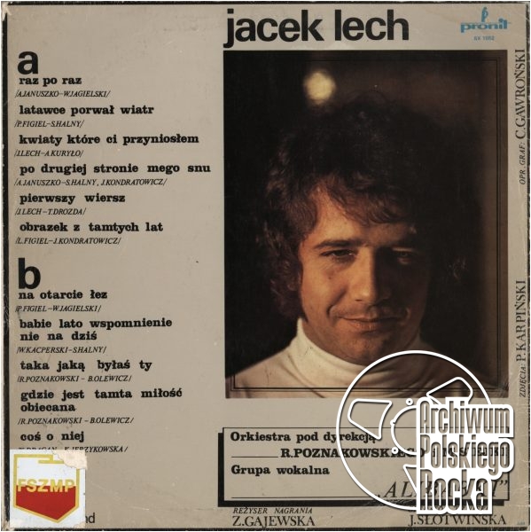 Jacek Lech - Latawce porwał wiatr