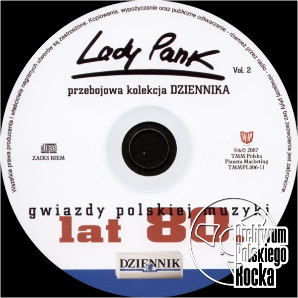 Lady Pank - Gwiazdy polskiej muzyki lat 80, vol. 2