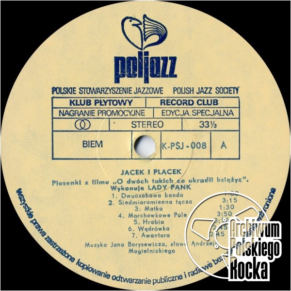Lady Pank - O dwóch takich, co ukradli księżyc