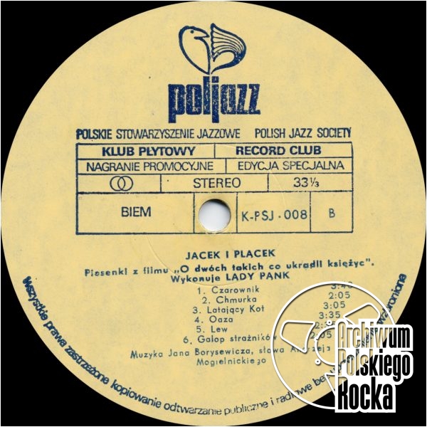 Lady Pank - O dwóch takich, co ukradli księżyc