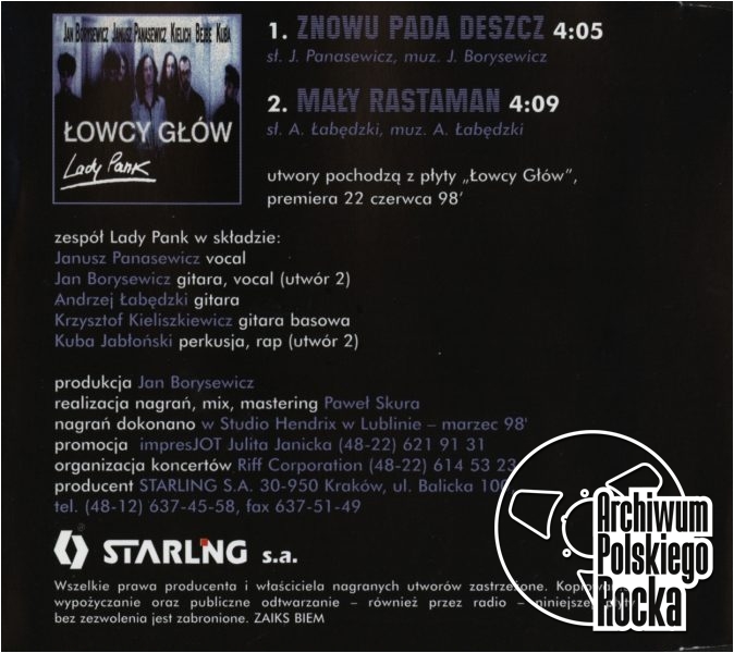 Lady Pank - Znowu pada deszcz