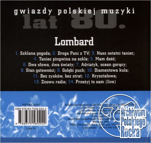 Lombard - Gwiazdy polskiej muzyki lat 80