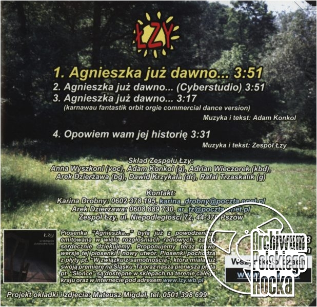 Łzy - Agnieszka już dawno...