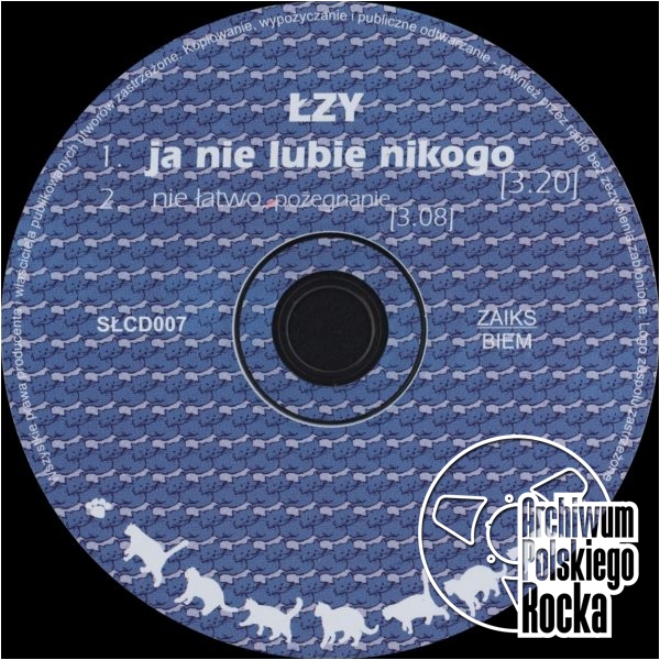 Łzy - Ja nie lubię nikogo