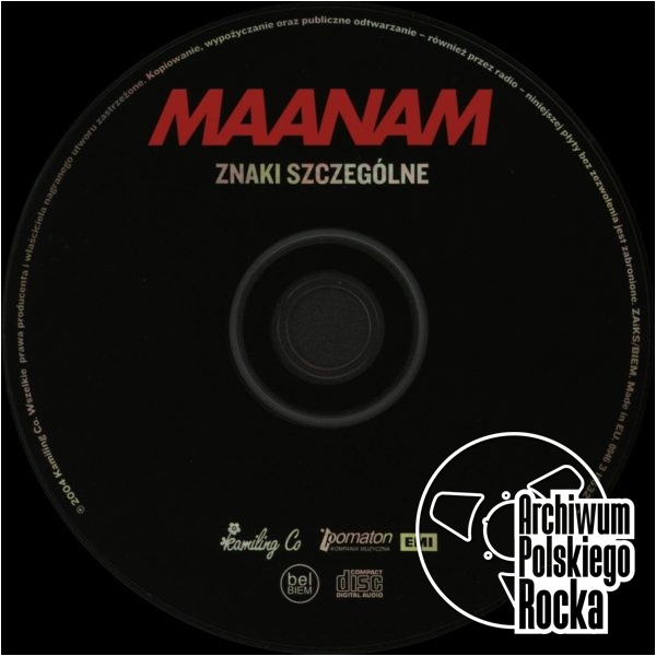 Maanam - Znaki szczególne
