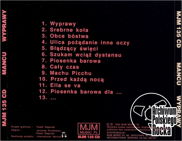 Mancu - Wyprawy