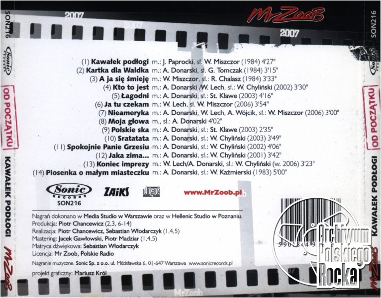 Mr Zoob - Kawałek podłogi - Od początku