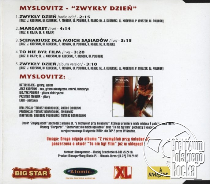 Myslowitz - Zwykły dzień