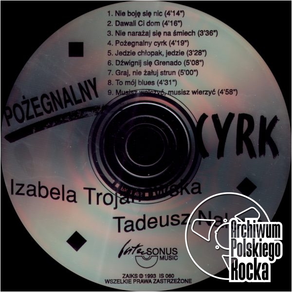Nalepa, Tadeusz & Iza Trojanowska - Pożegnalny cyrk