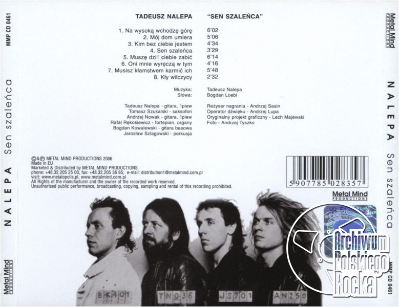 Tadeusz Nalepa - Sen szaleńca