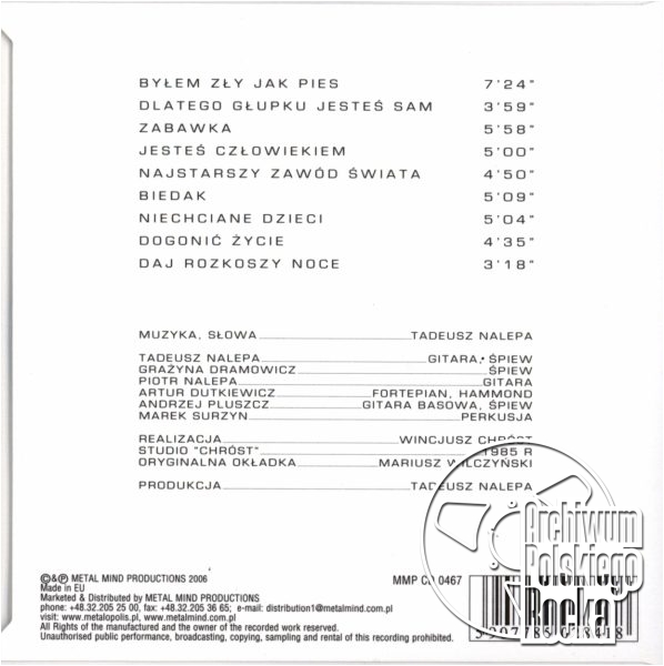 Nalepa, Tadeusz - Najstarszy zawód świata