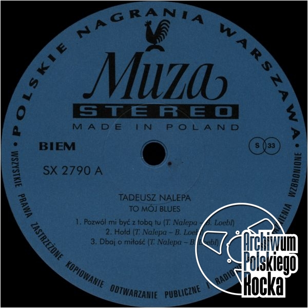 Tadeusz Nalepa - To mój blues
