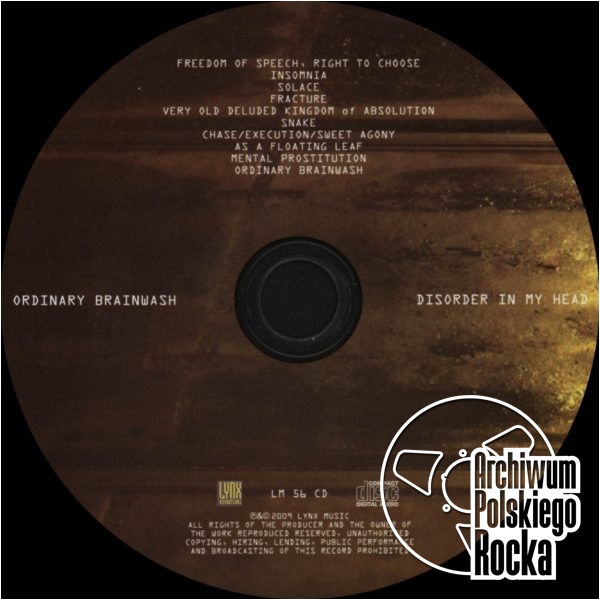 Ordinary Brainwash - Disorder In My Head