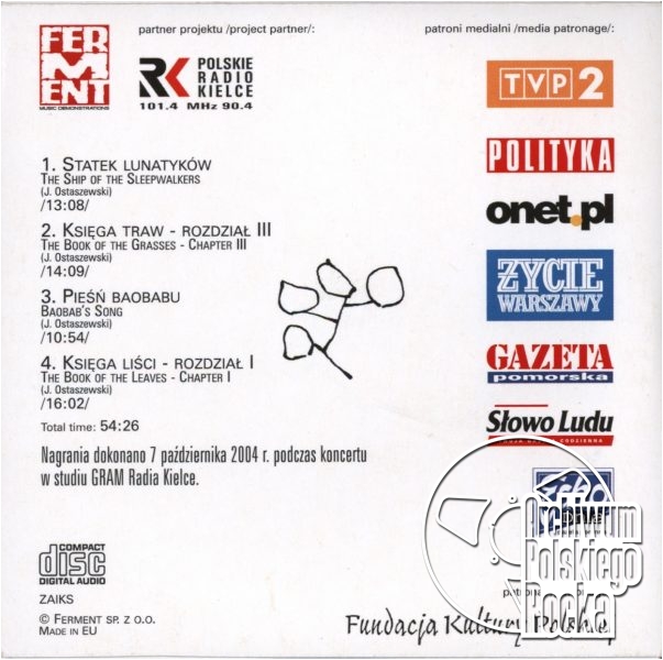Osjan - Księga liści