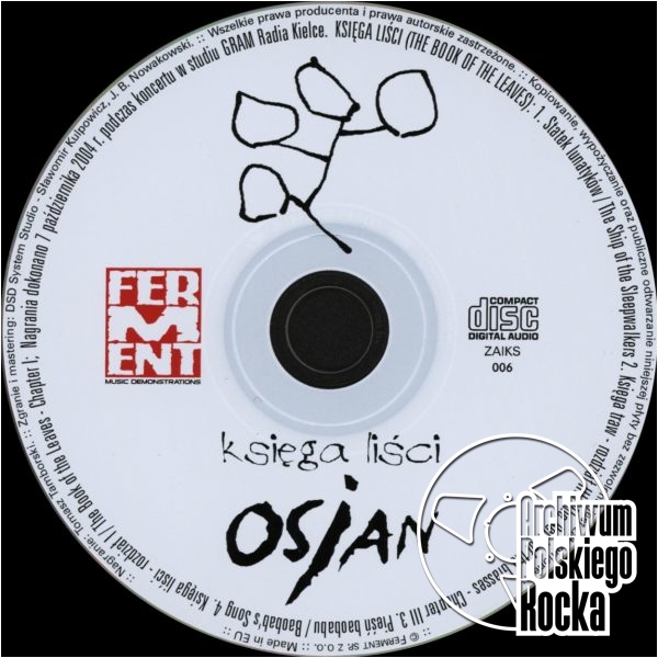 Osjan - Księga liści