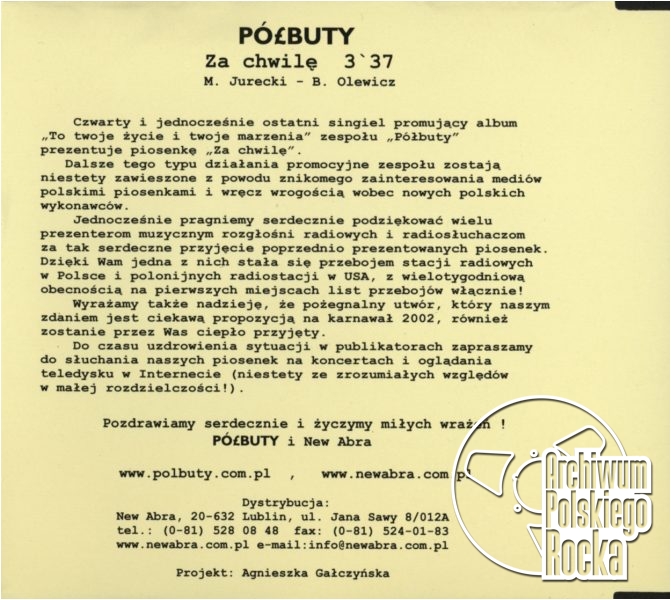 Półbuty - Za chwilę