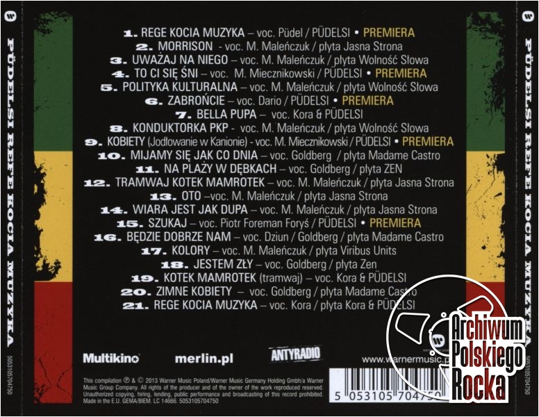 Püdelsi - Rege Kocia Muzyka - Best Of Püdelsi