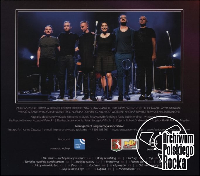 Renata Przemyk - Koncert w Polskim Radiu Lublin