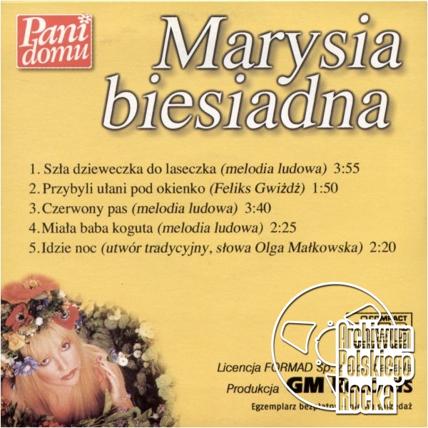 Rodowicz, Maryla - Marysia biesiadna