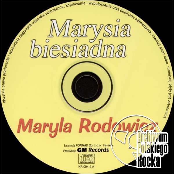 Rodowicz, Maryla - Marysia biesiadna