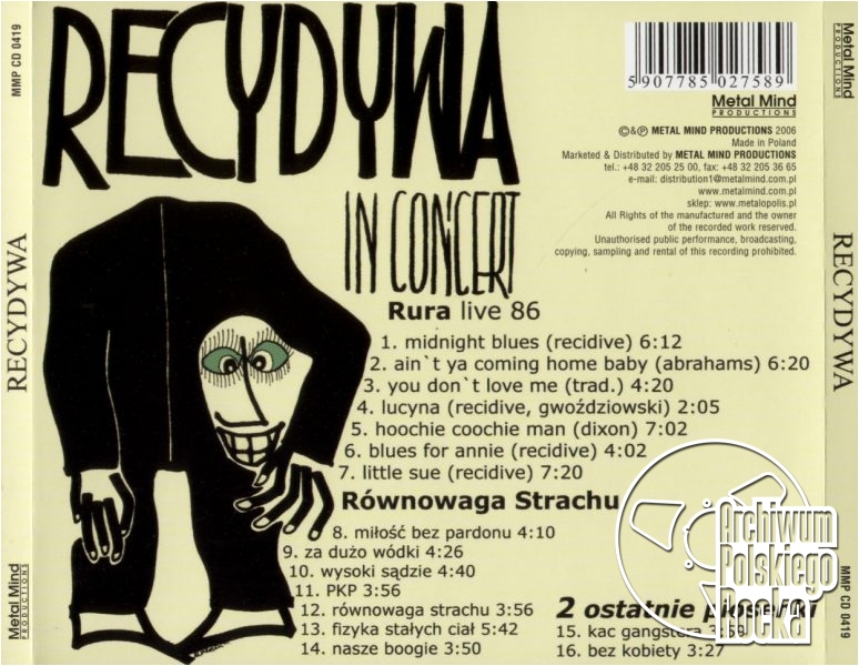 Recydywa - Live in Concert Rura 86