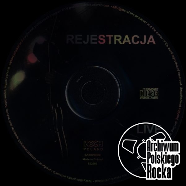 Rejestracja - Live