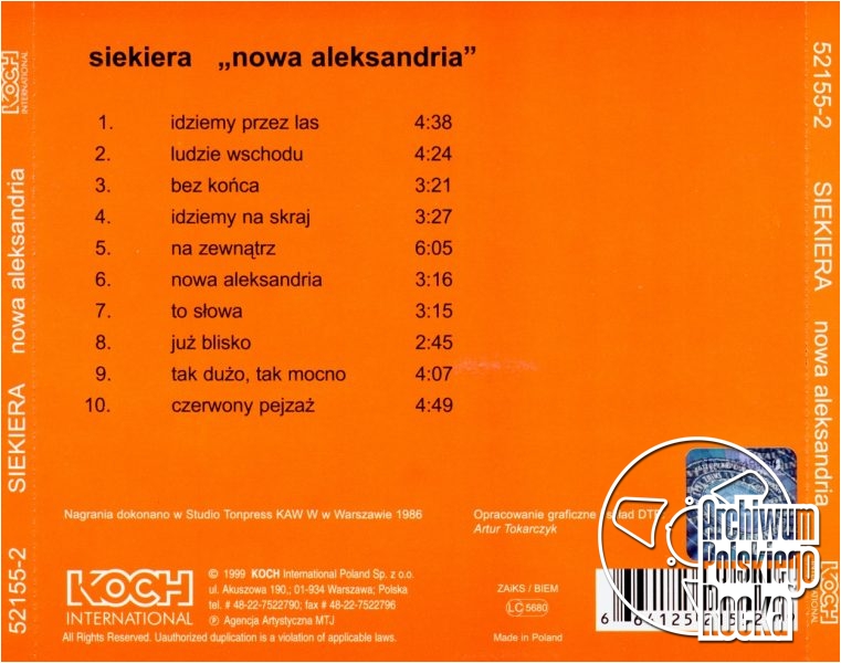 Siekiera - Nowa Aleksandria
