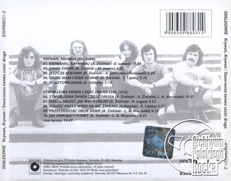 Skaldowie - Krywań, Krywań / Stworzenia świata część druga