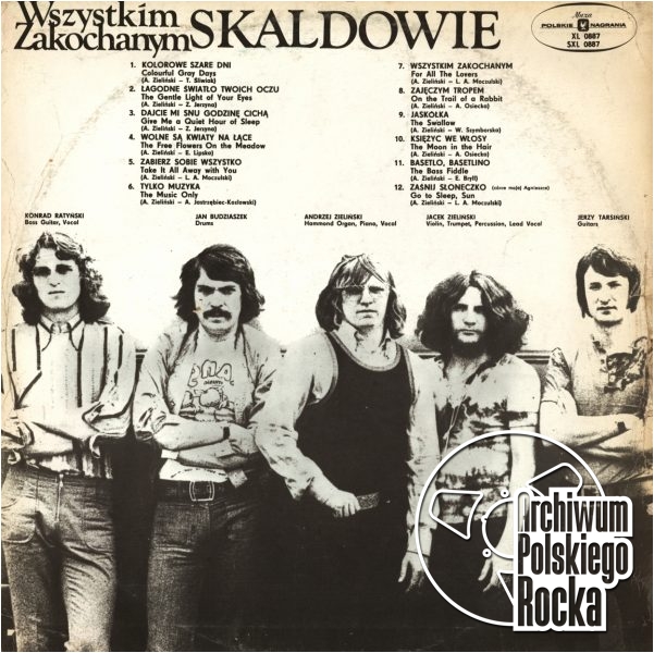 Foto i projekt: Marek Karewicz Skaldowie - Wszystkim zakochanym