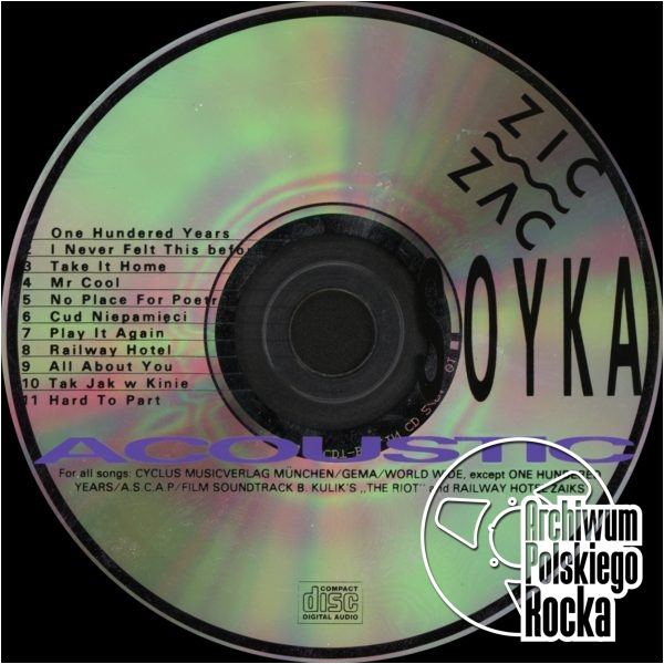 Foto: W. Wieteska
Projekt: Darek Bylinka Stanisław Soyka - Acoustic