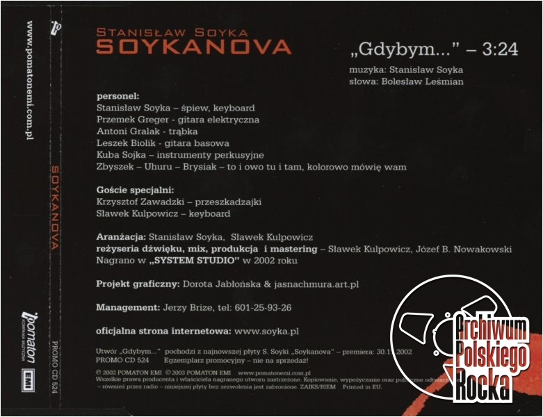 Stanisław Soyka - Gdybym...