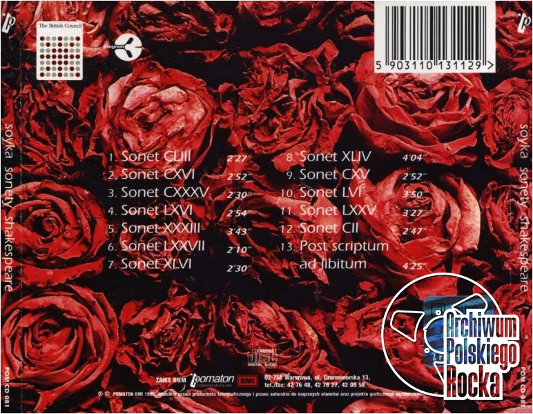 Sojka, Stanisław - Sonety Shakespeara
