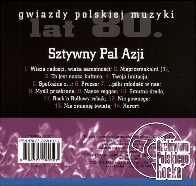 Sztywny Pal Azji - Gwiazdy polskiej muzyki lat 80