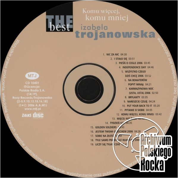 Trojanowska, Izabela - Komu więcej, komu mniej