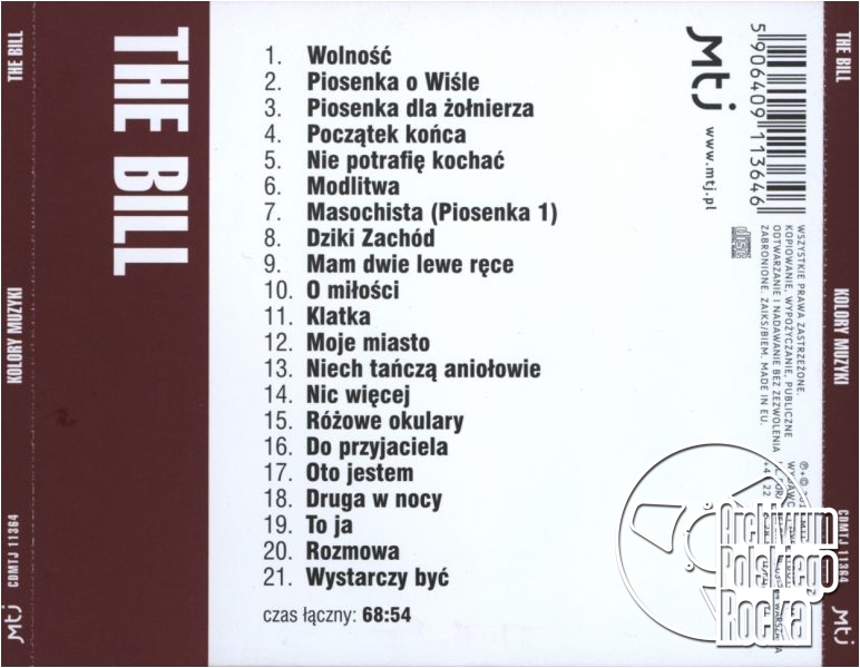 The Bill - Kolory muzyki
