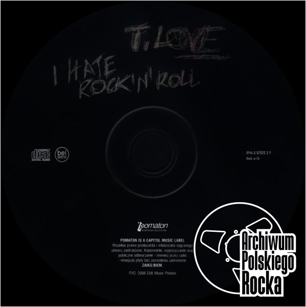 T. Love - I Hate Rock'n'Roll