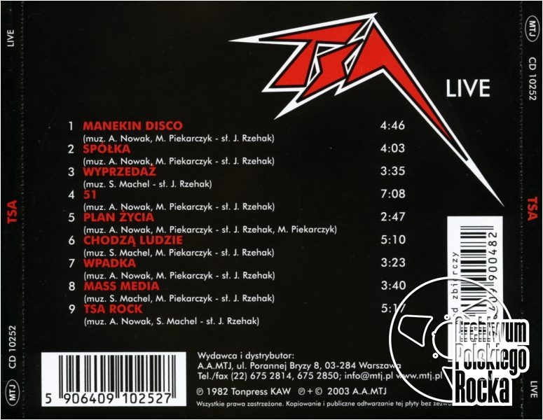 TSA - Live