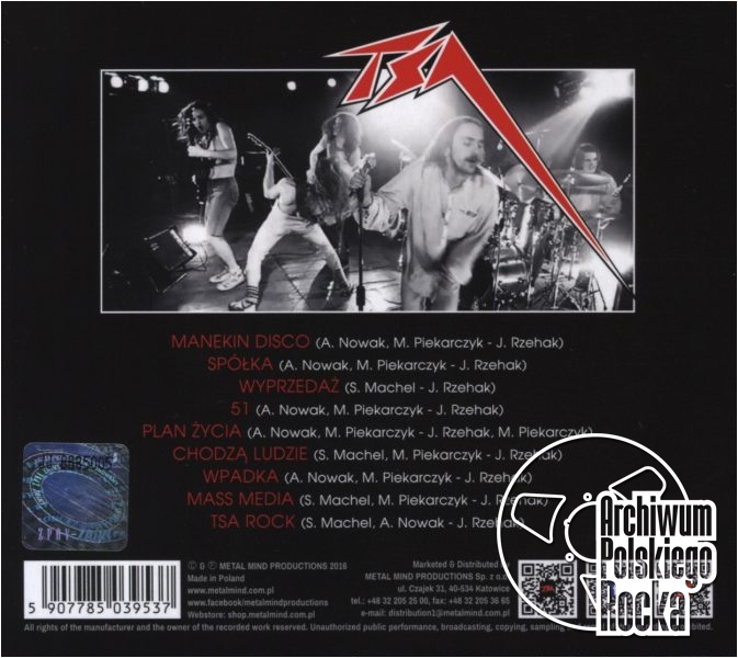 TSA - Live 1982