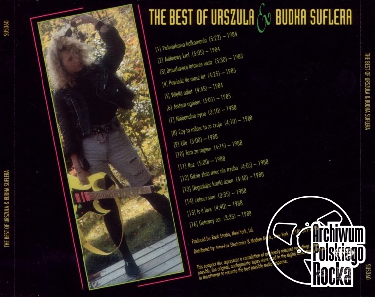 Urszula - The Best Of Urszula & Budka Suflera