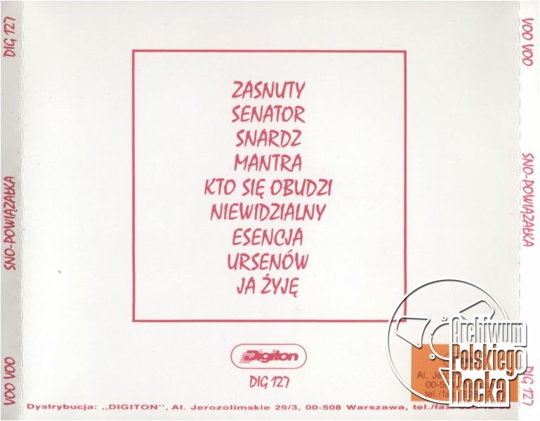 Voo Voo - Sno - powiązałka
