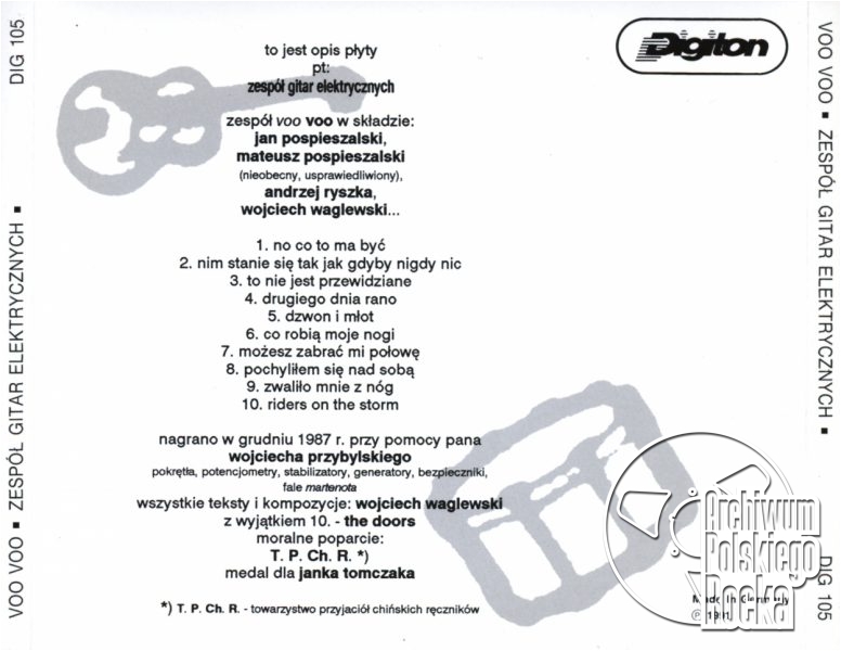 Voo Voo - Zespół gitar elektrycznych