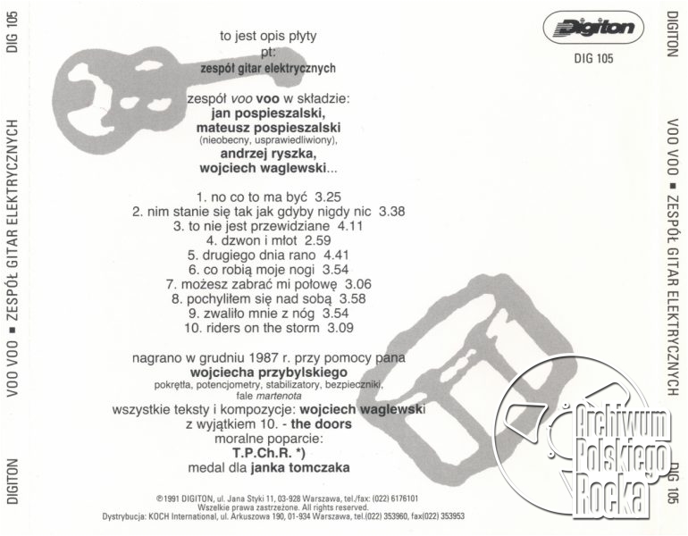 Voo Voo - Zespół gitar elektrycznych