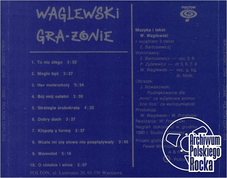 Waglewski, Wojciech - Gra żonie
