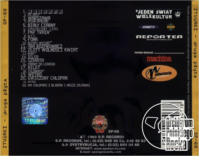 Ztvorki - Druga płyta